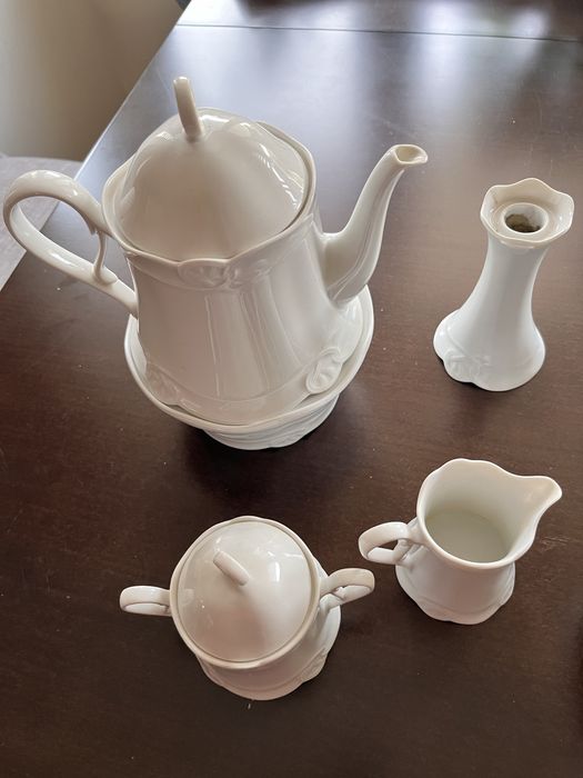 Porcelanowy zestaw kawowy Konigl.pr.Tettau