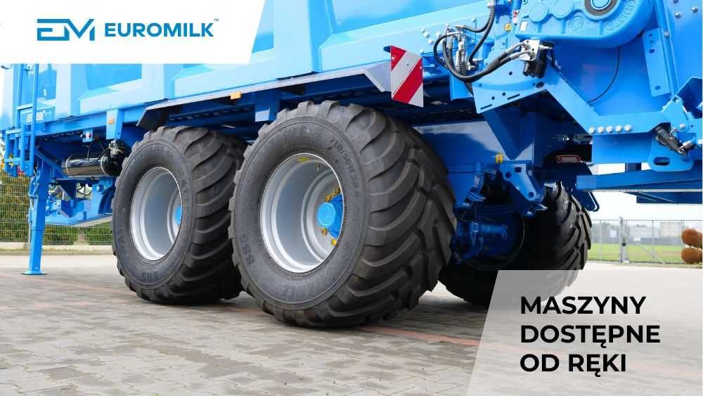 Rozrzutnik obornika EUROMILK Buffalo RXX 2490HD+ (24,8 m3 ) OD RĘKI