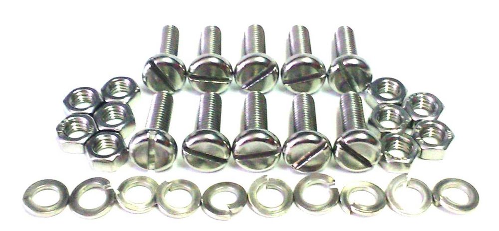 WSK 125 M06 B1 Komplet śruby nierdzewne nierdzewka