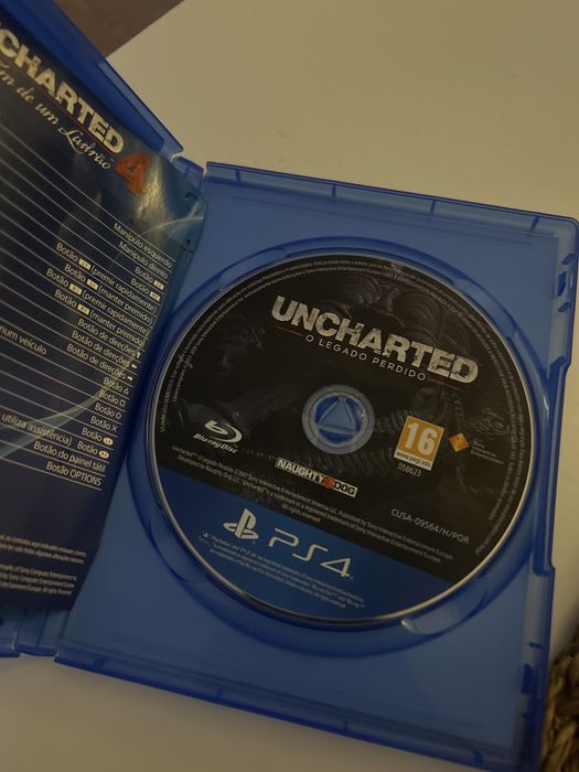 Vendo jogo ps4 uncharted - o legado perdido