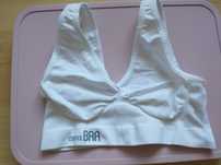Biały stanik biustonosz Comfort Bra Hanna Style rozmiar S M