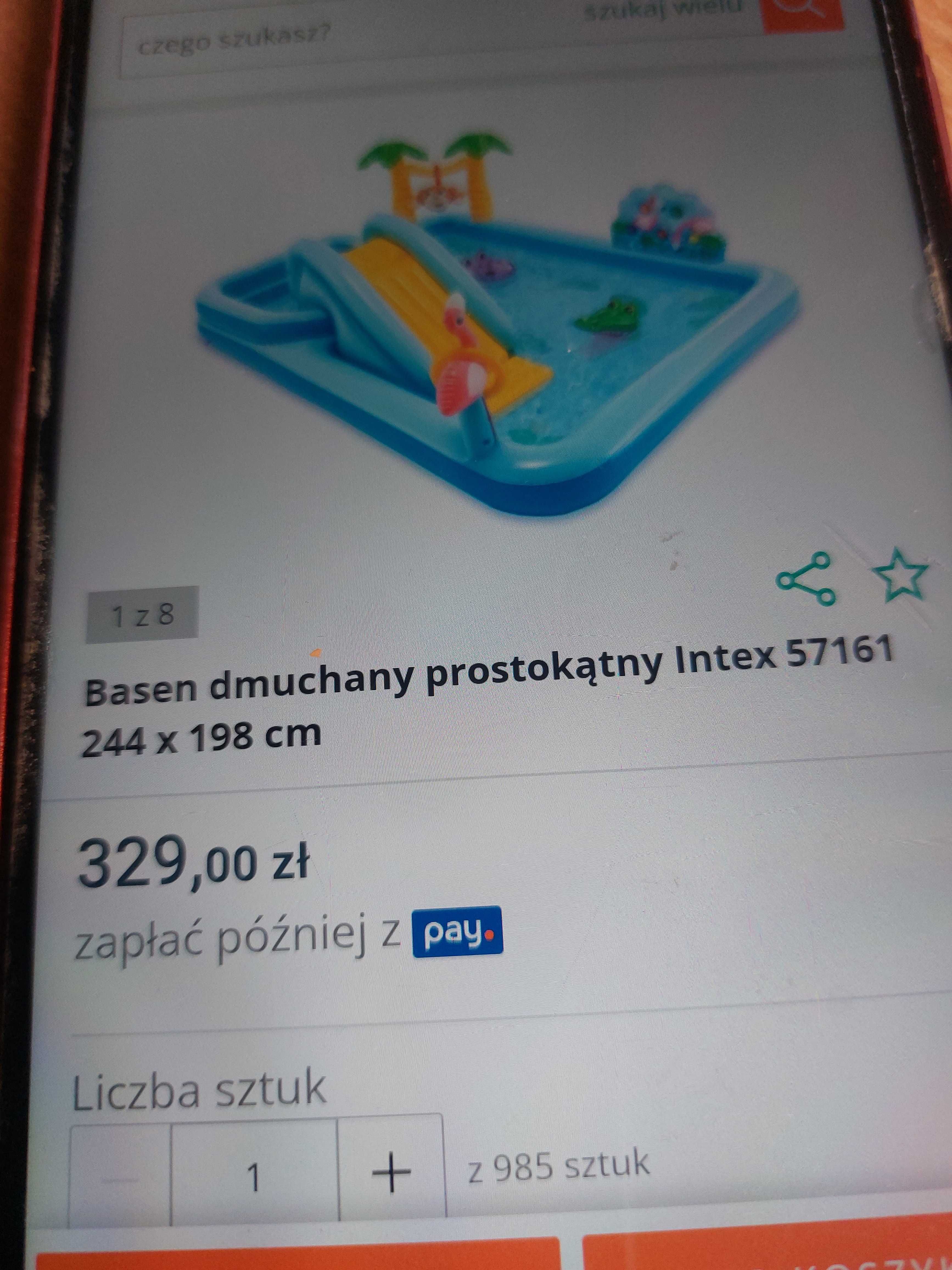 Basen dziecięcy 245/200