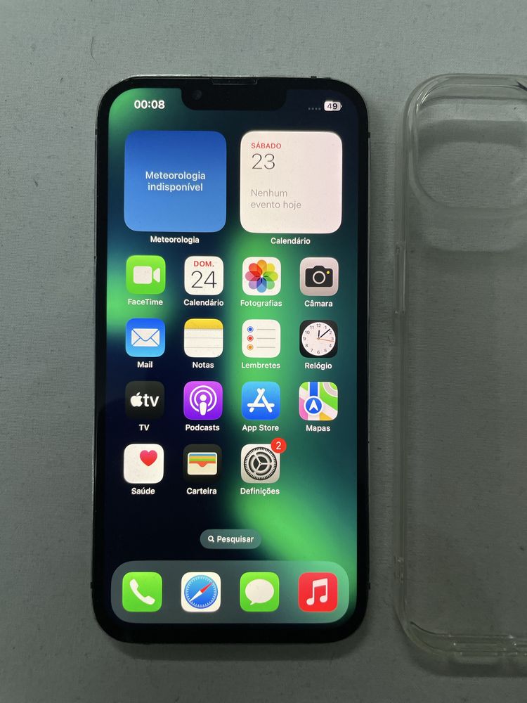 Iphone 13 256GB verde como novo