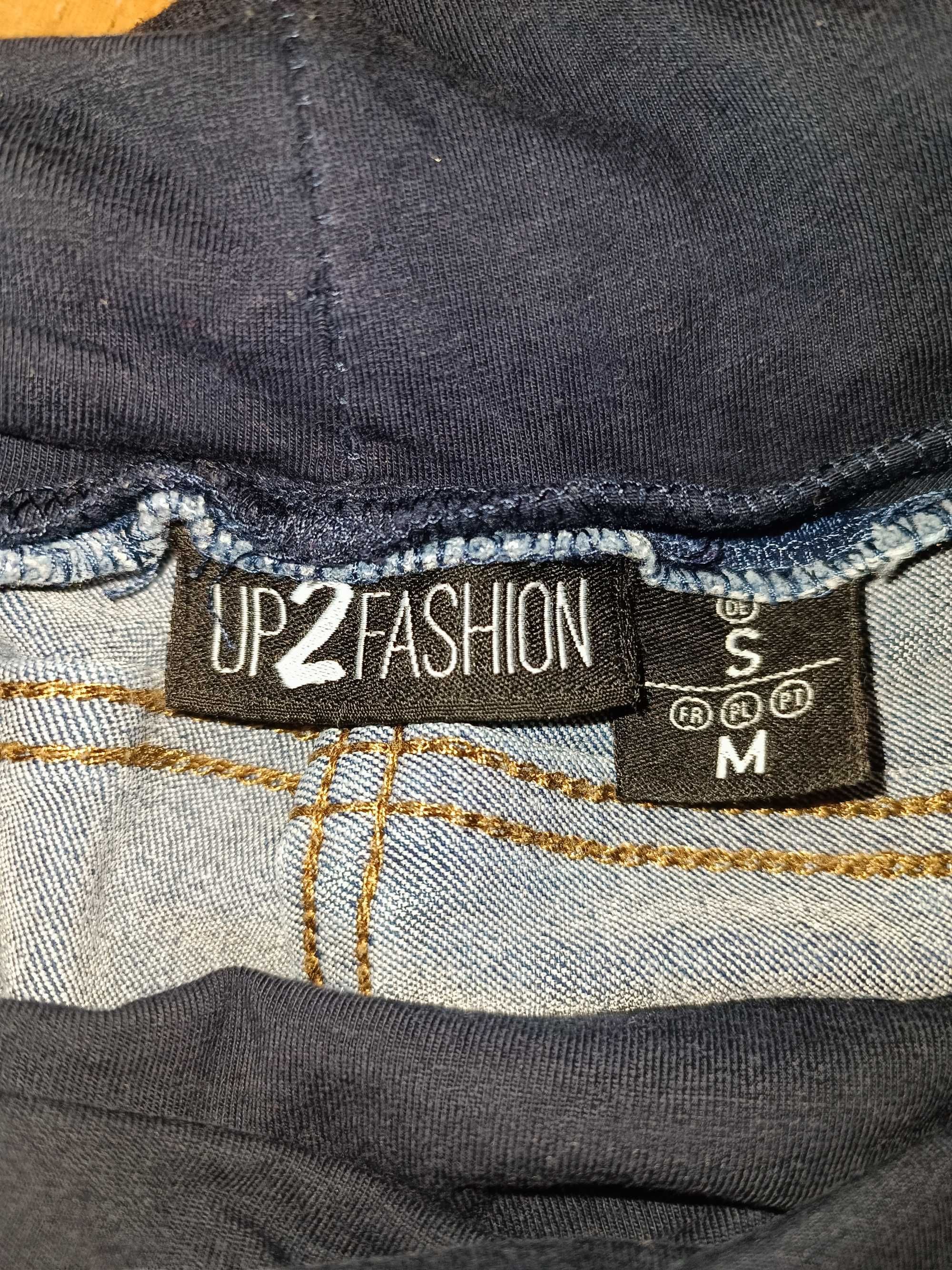 Spodnie ciążowe, jeansy Up2Fashion, rozm. M