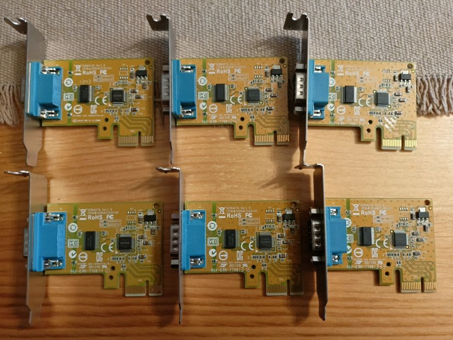 Karta rozszerzeń Sunix seria 6427A PCI-Express x1