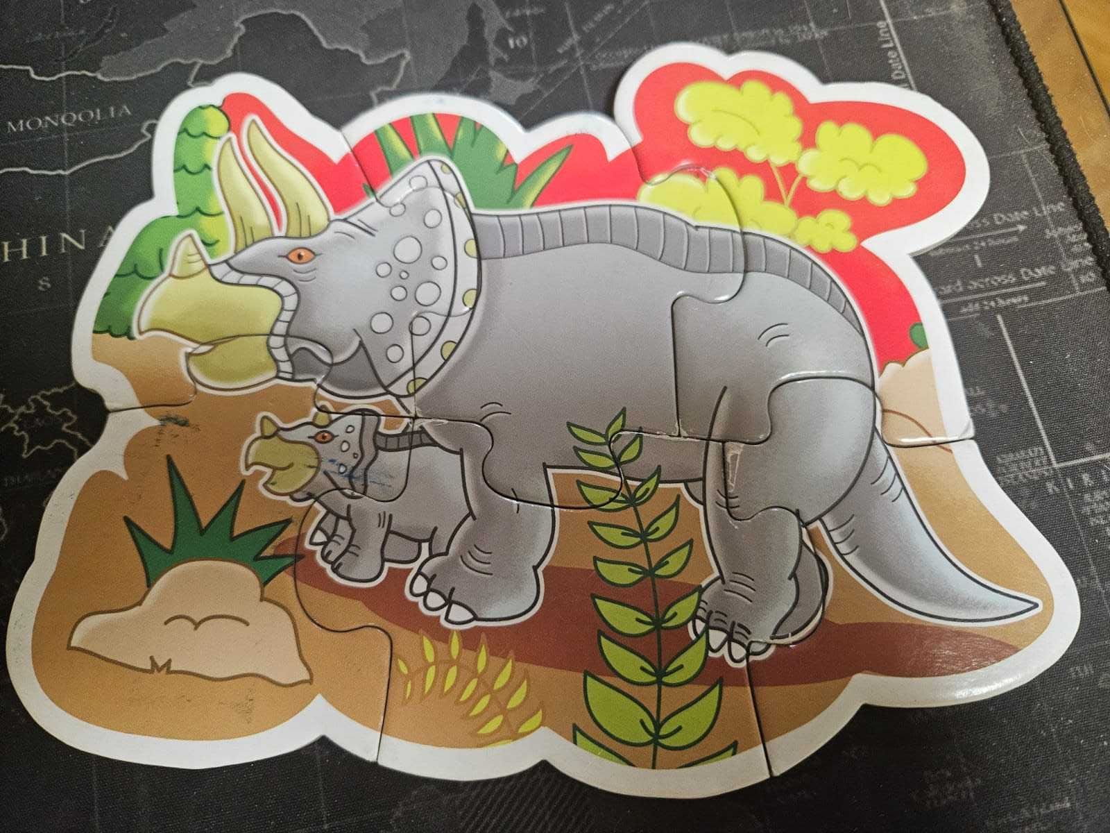 Еlc dinosaur puzzle/пазли динозаврів