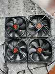 2x FAN wentylator 120mm PC Genesis 3Pin do komputer PC chłodzenie