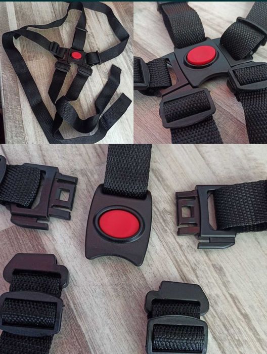 Ремені чорні /для стульчика для годування