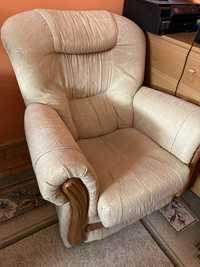2 fotele (wymiary 95x95x95cm) + kanapa rozkladana