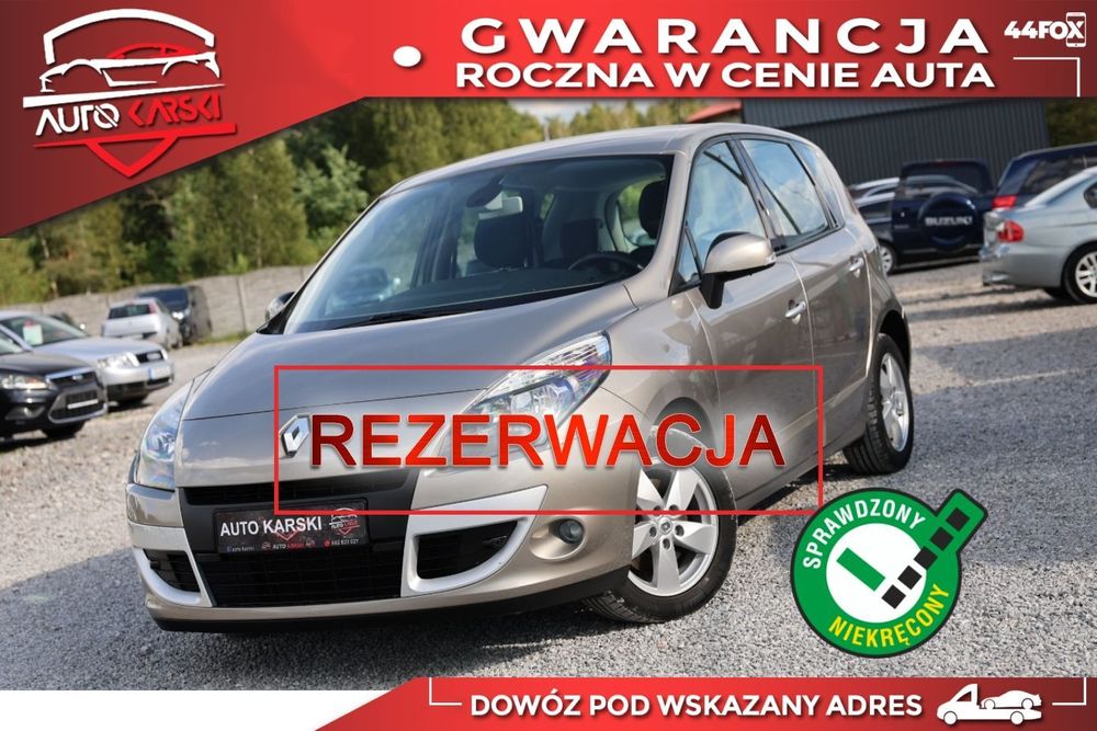 Renault Scenic 1.6 110KM Nawigacja*Wielofunkcja*Alufelga*Klimatronic*Parktornic*ABS