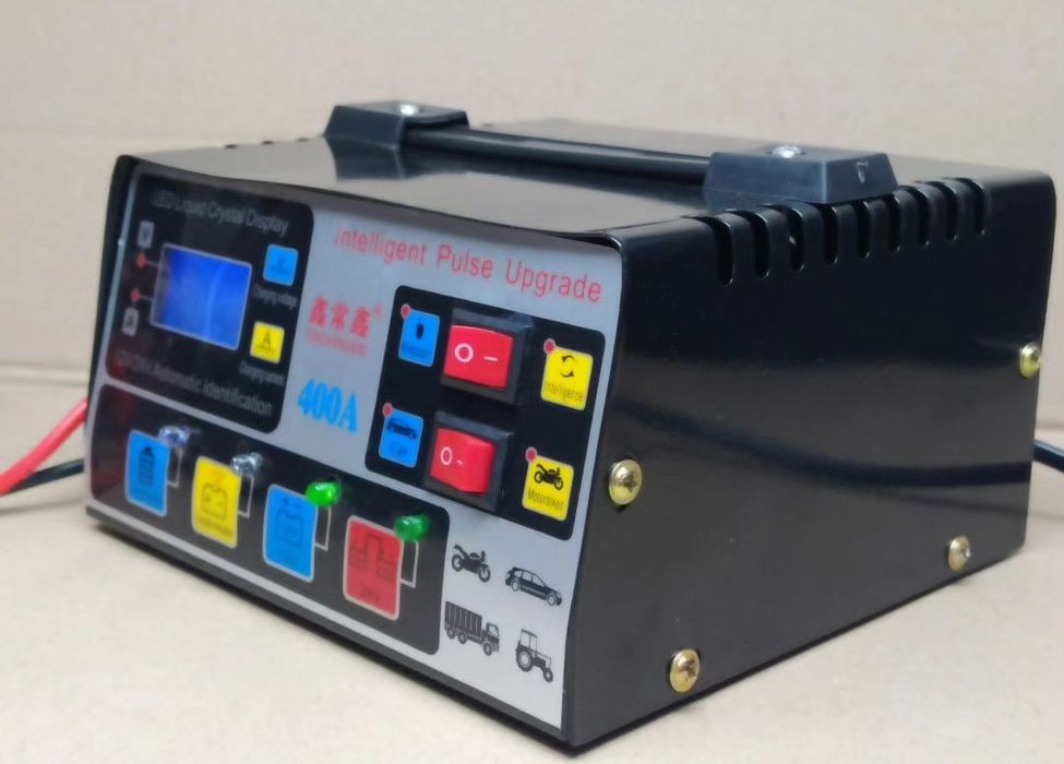 Зарядное устройство АКБ МОТО/АВТО 12/24V 400А (импульсное)