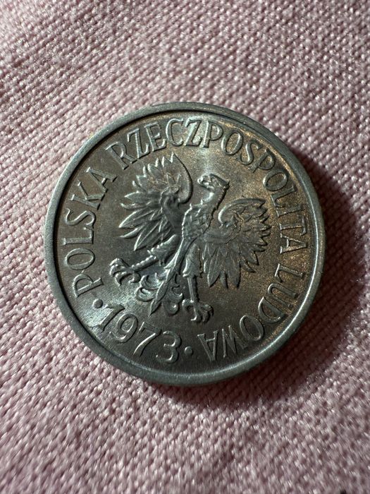 20 gr 1973r bez znaku mennicy 5monet dwie szt stan idealny