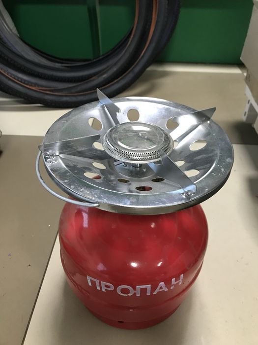 Газовий комплект балон + пальник (кемпінговий) 5л/8л/12л