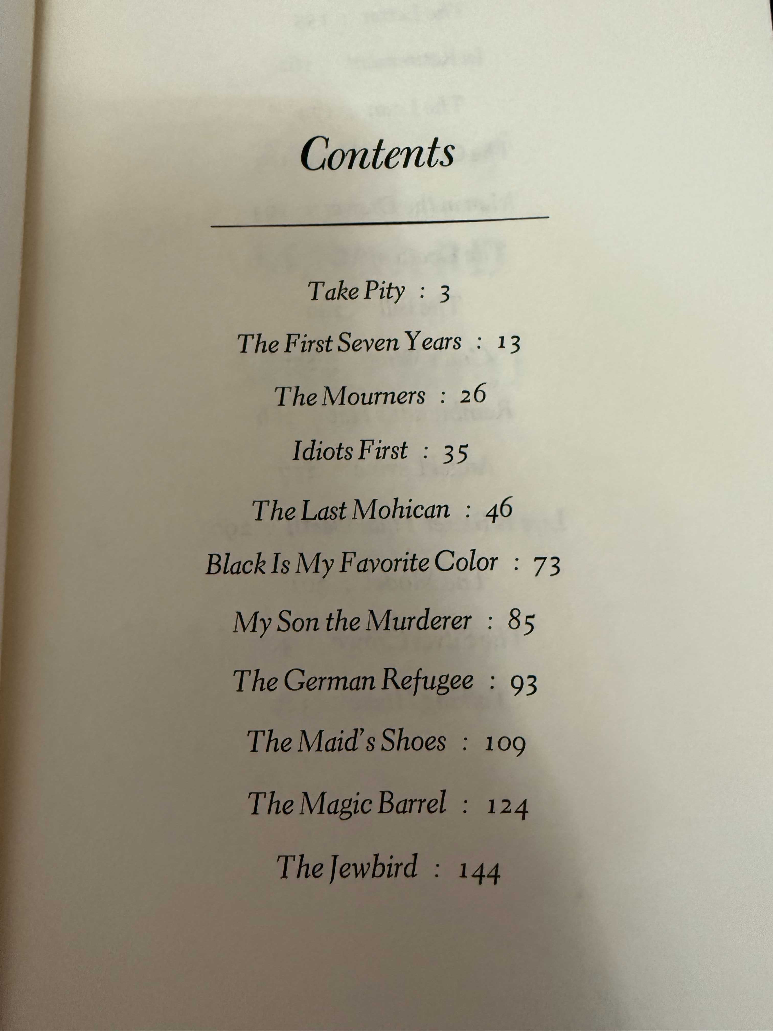 Bernard Malamud – The Stories of Bernard Malamud