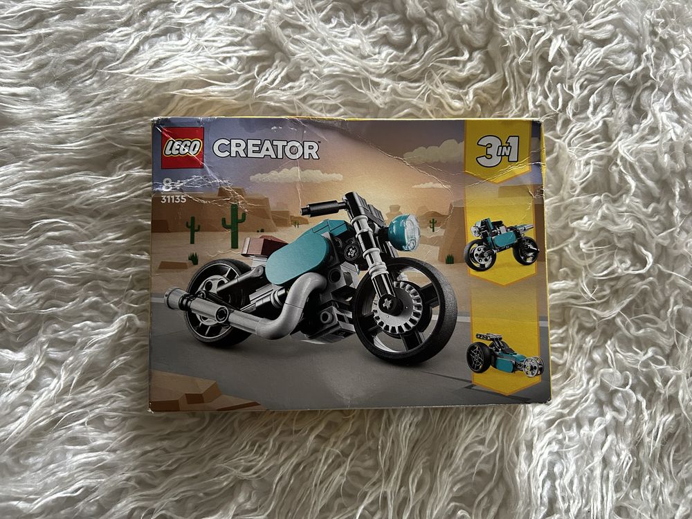 Klocki Lego Motocykl Vintage