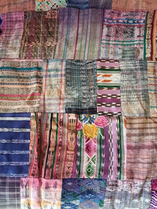 Colcha ou cortina patchwotk Guatemala 180*240