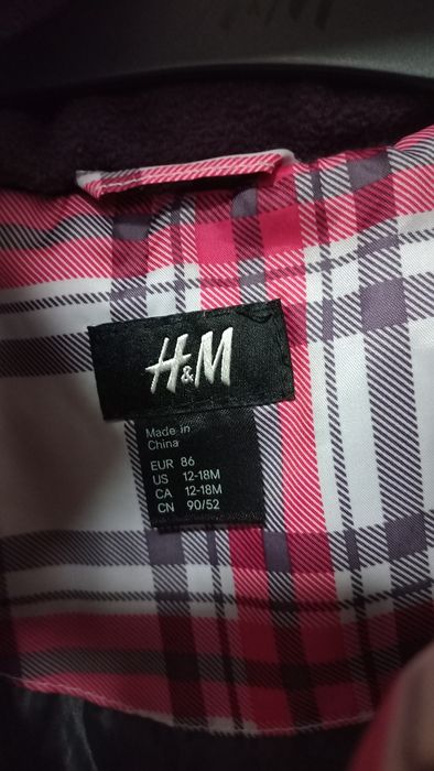 Зимова куртка h&m
