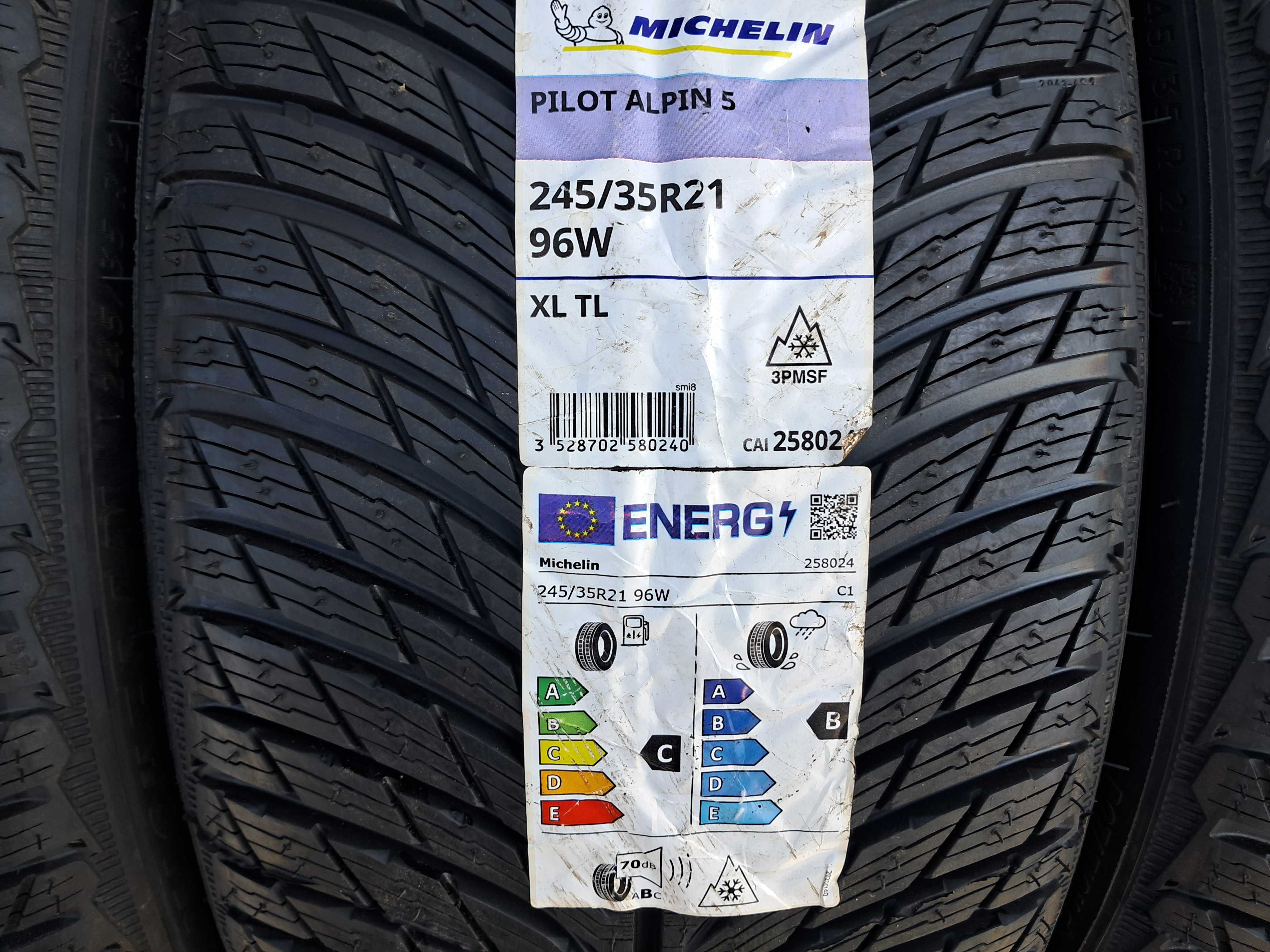 Резина зимова, НОВА, 245/35 R21 Michelin Pilot Alpin 5 (арт. 13793)