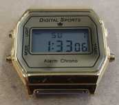 Zegarek elektroniczny w stylu Casio Vintage