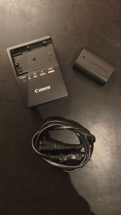 Bateria Compatível Canon LP E6 e Carregador LP E6E