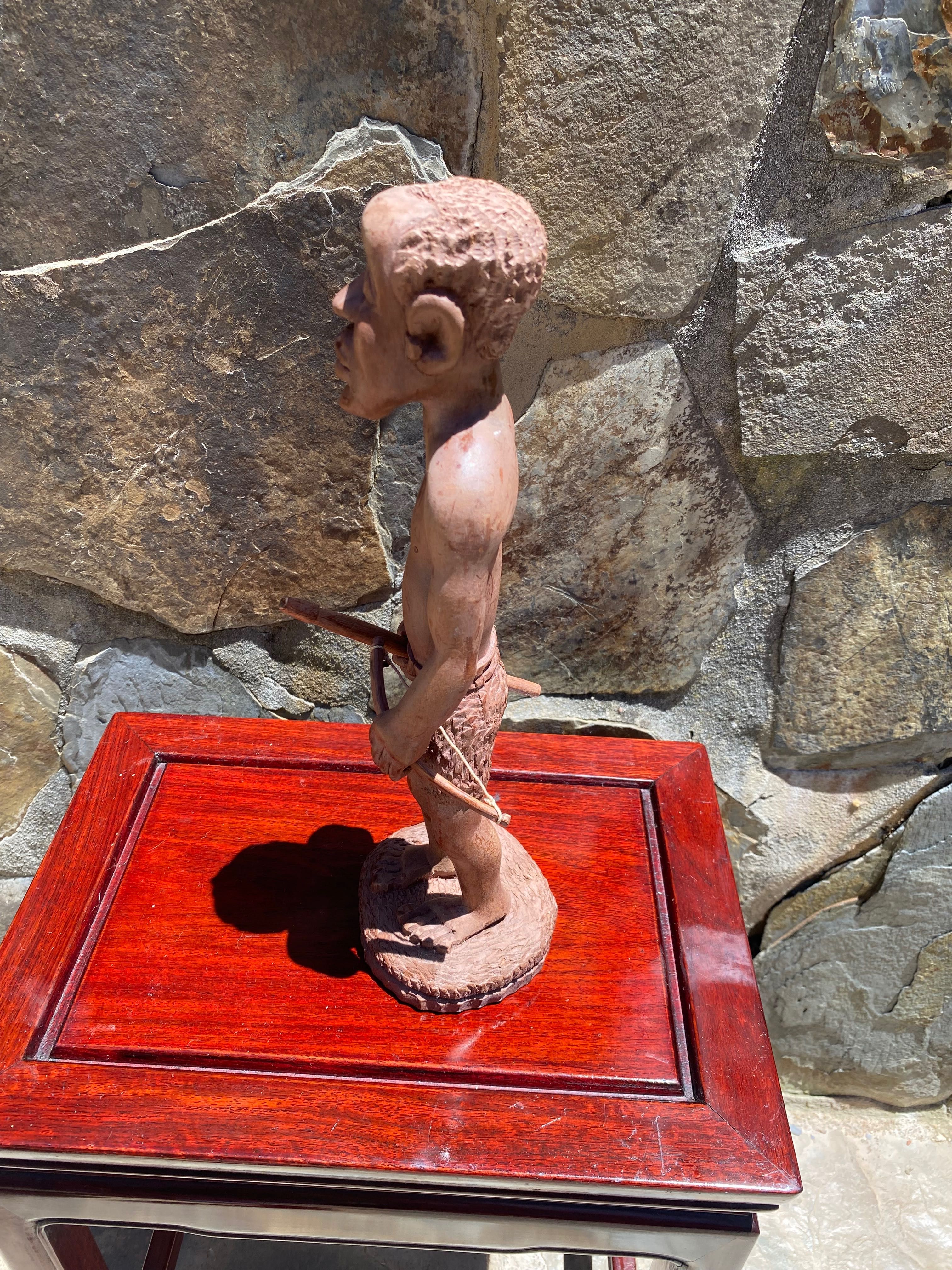 Escultura tribal Angola  33 cmAnos 60