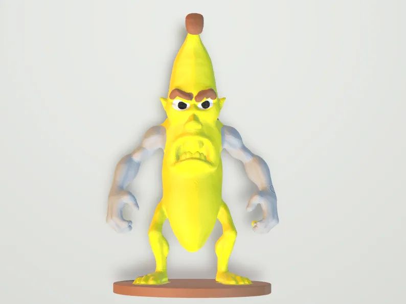 Banana Zangada com Pernas - A Fruta Furiosa