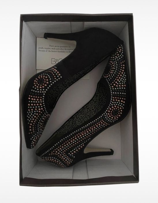 nowe buty szpilki obcasy z diamencikami B&CO 39
