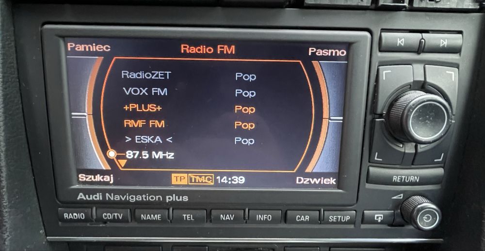 Radio Audi Navigation Plus A4 B6/7 A3 8p (nie do bmw) SUPER