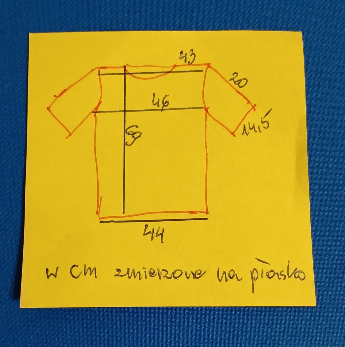 T-shirt koszulka męska 3D rozmiar L(małe L lub M) wymiary na rysunku