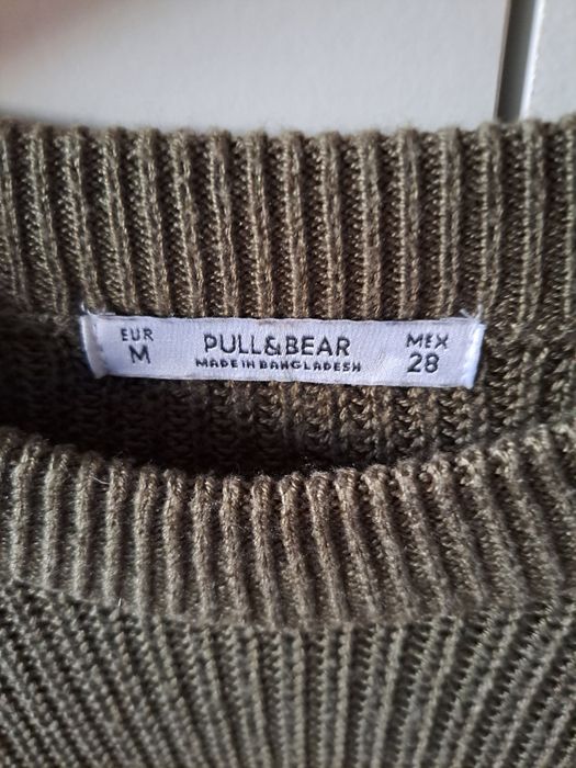 Camisola verde Pull&Bear M mulher