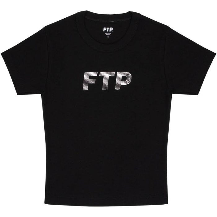 Футболка FTP Rhinestone Women's Baby Tee
