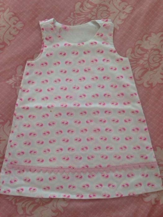 Vestido reversível 2-3 anos