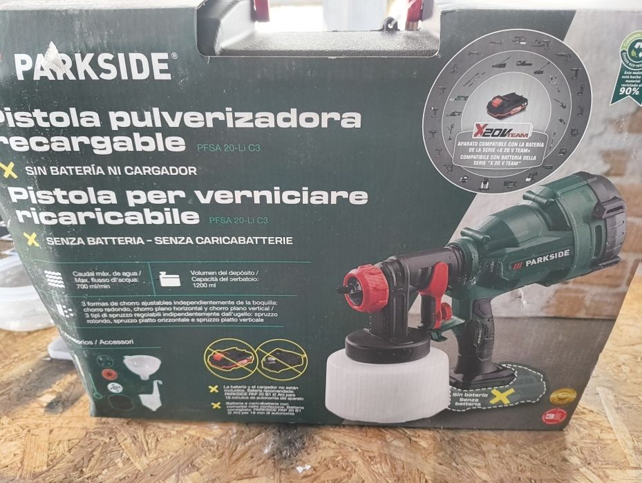 Pistola de pintura Parkside NOVA