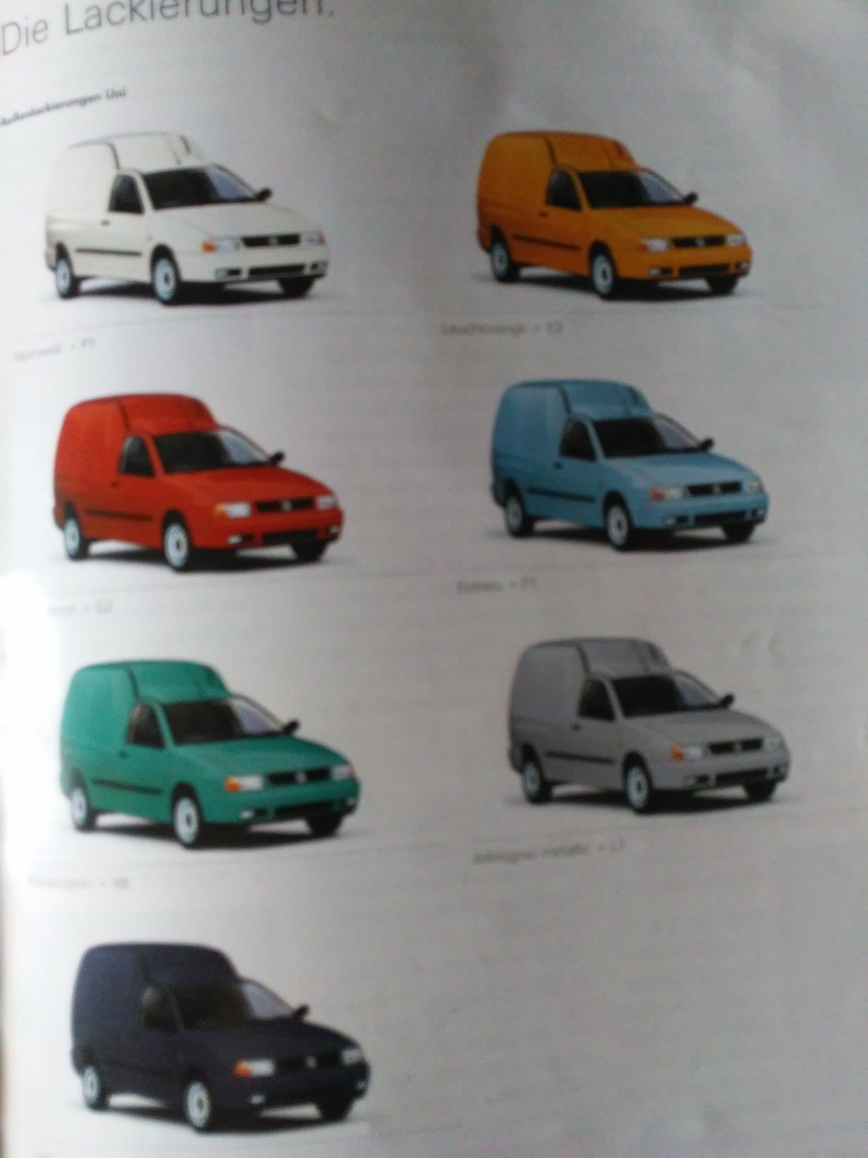 Prospekt samochodowy Volkswagen Caddy 2