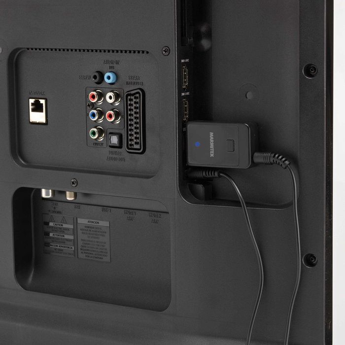 Marmitek Boom Boom 50 nadajnik Bluetooth USB do słuchawek TV Aux 30m