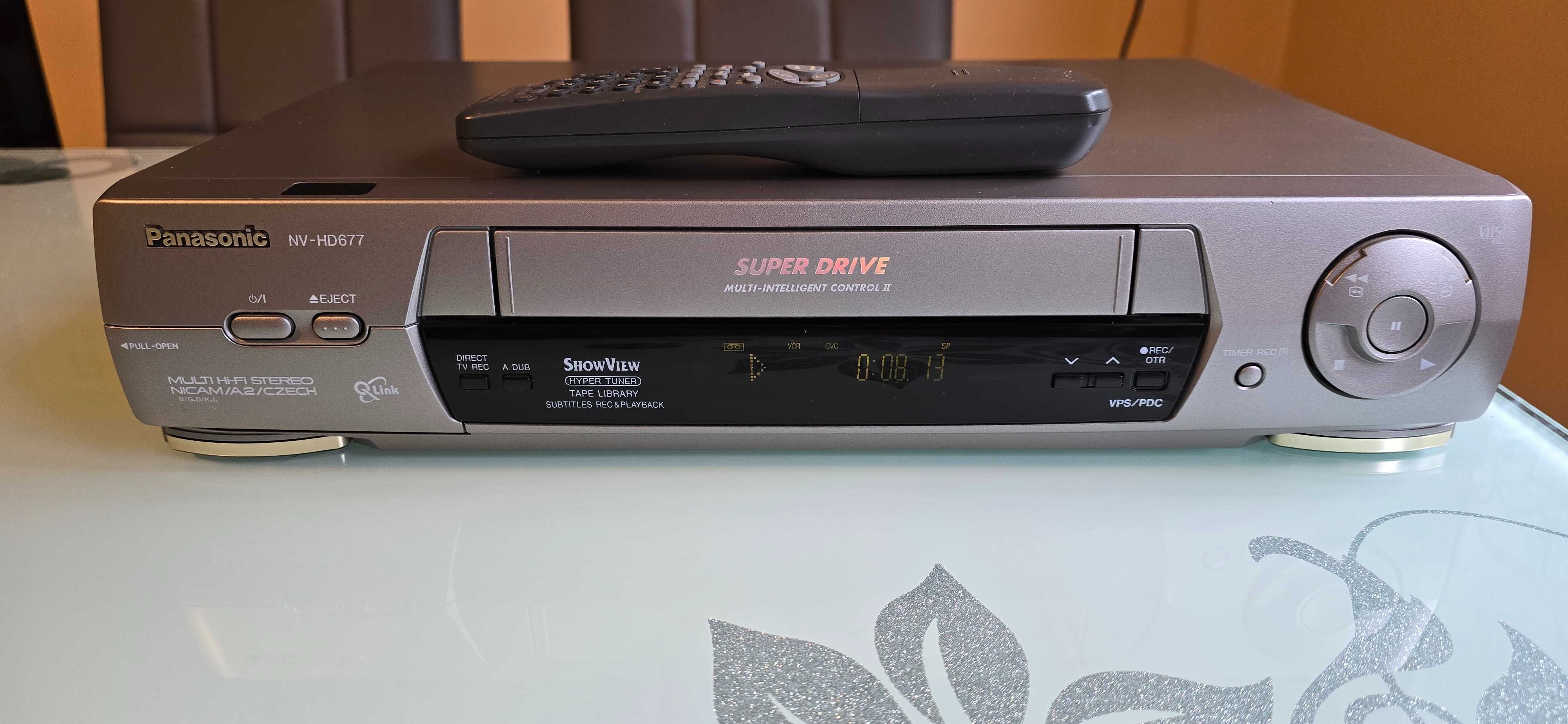 Panasonic Magnetowid NV-HD677EE 6 głowic - idealny stan