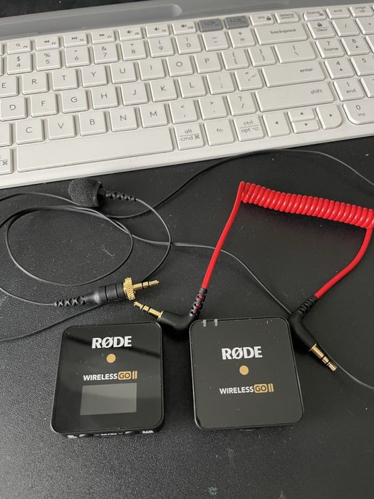 Rode wireless go II 2 бездротовий мікрофон накамерна система 1+1
