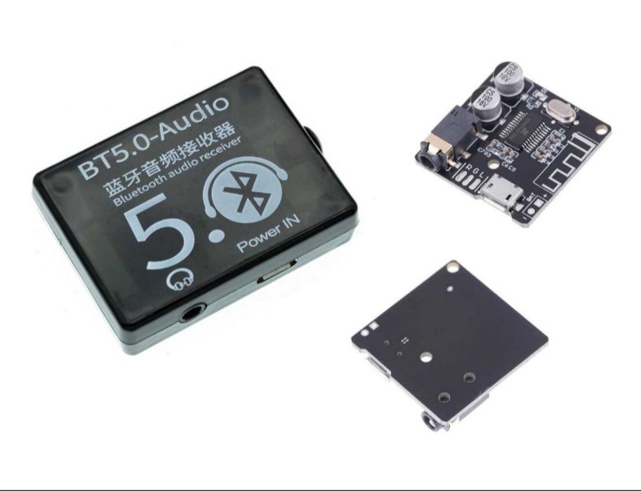 Готовий mp3 Bluetooth модуль в корпусі з блоком живлення