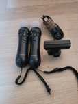 Zestaw playstation move, kontrolery, kamera, ps3 move