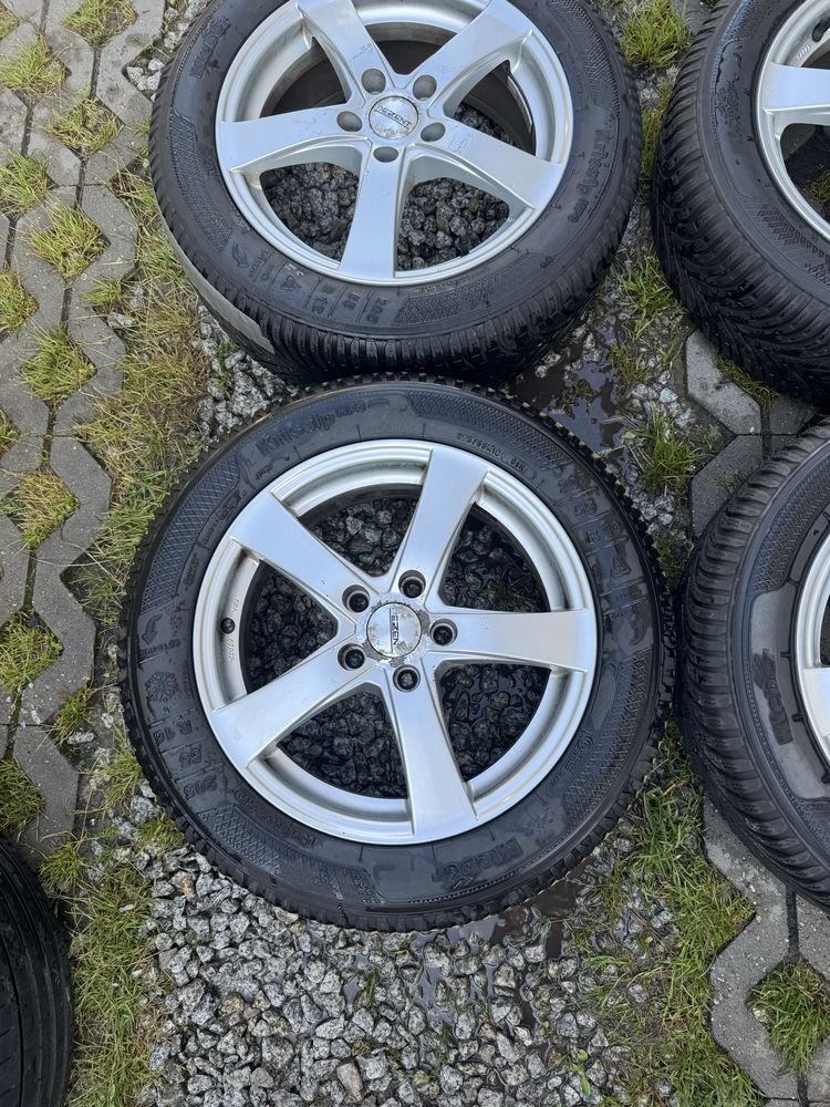 Felgi 16” 5x108 opony zimowe 205/55 Peugeot Volvo Ford Renault