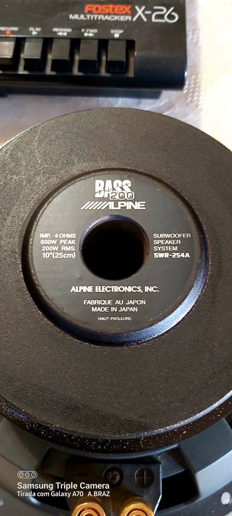 Alpine subwoofer BASS 200