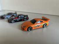 Hot wheels toyota supra 3 szt autka nowe komplet