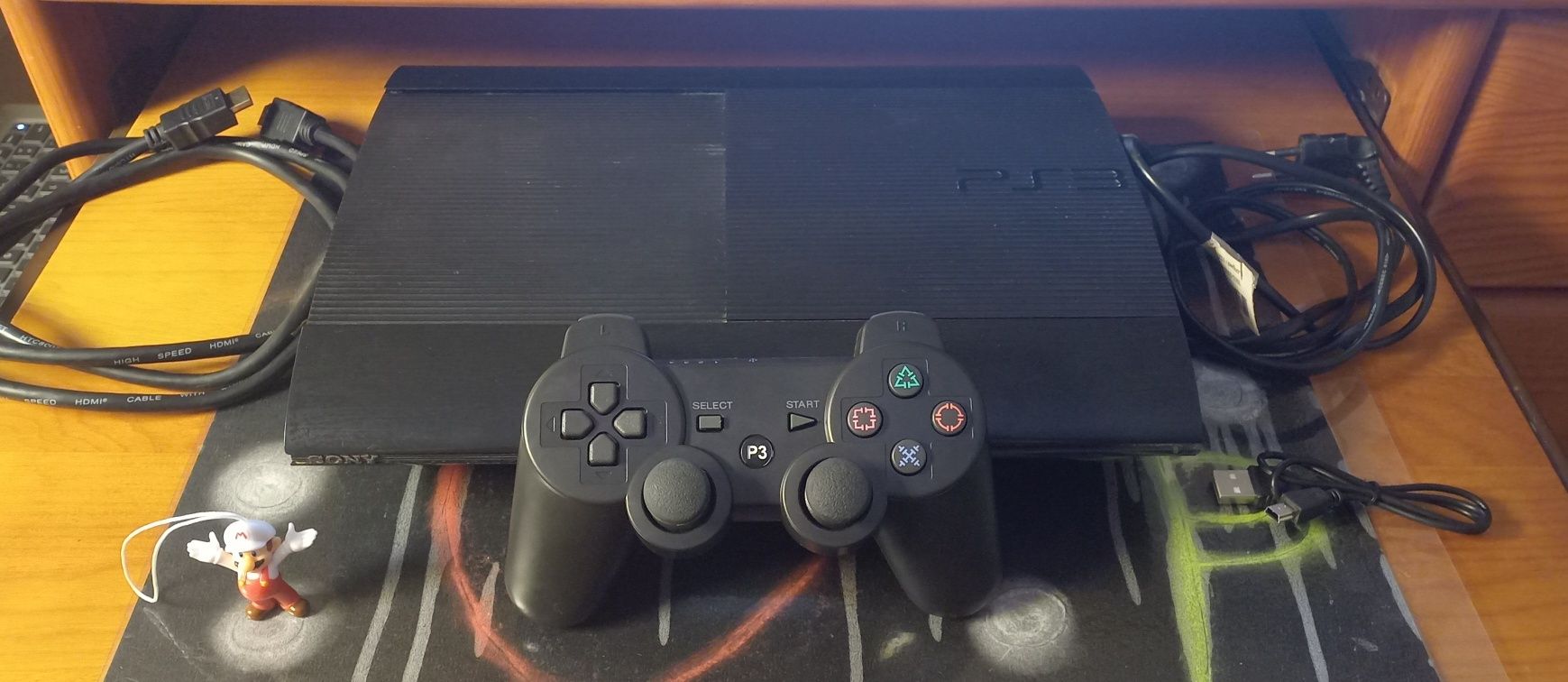 Consola PS3 Super Slim completa de 250 gigas