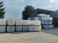 Zbiornik beczka na wode, Transport graris, IBC 1000l na RSM, ON