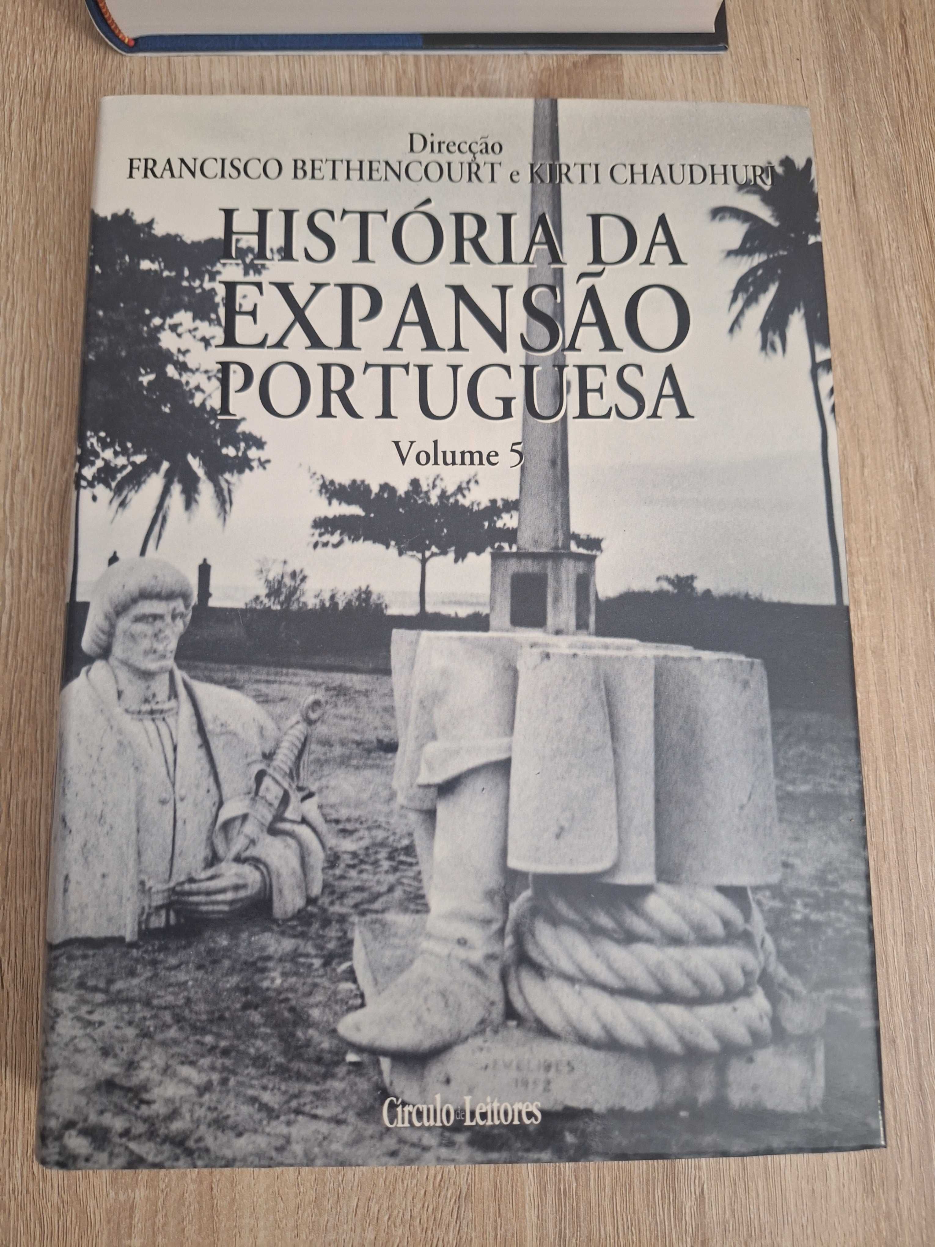 Coleção Completa de 5 Volumes: História da Expansão Portuguesa