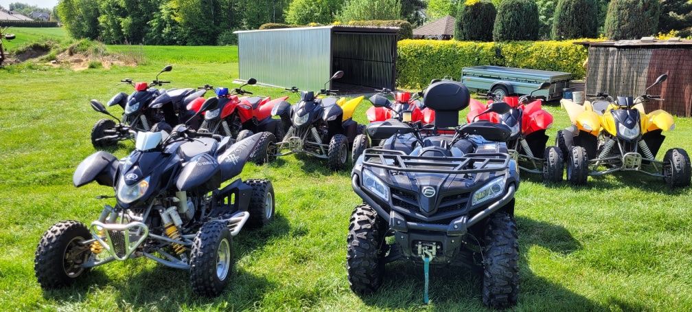 Prezent Wynajem Quadów wyprawy w teren Quady przeprawowe 4x4 Rybnik