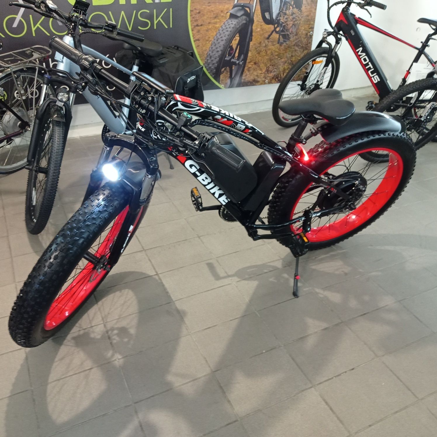 Rower elektryczny FAT bike