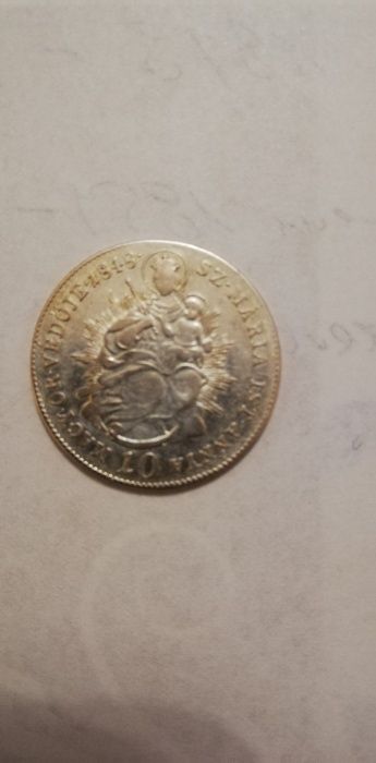 10 Kreuzerów 1848 K.B. SZ. Maria na rewersie.