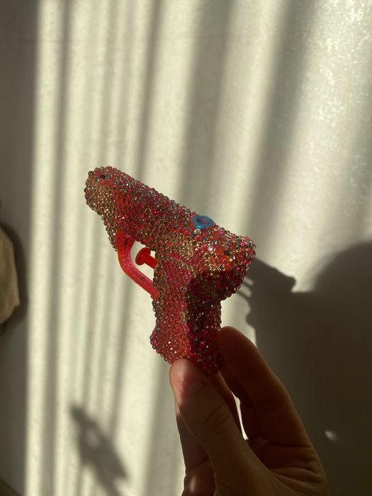 Водний пістолет у стразах | Блискучий водний пістолет