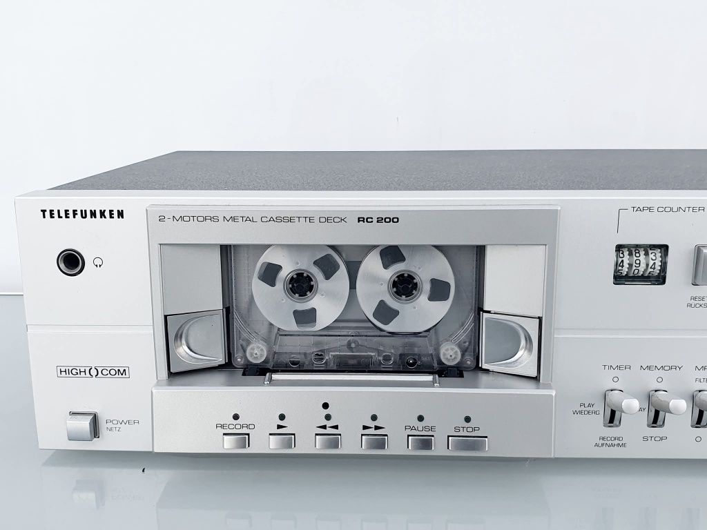 Magnetofon kasetowy Telefunken rc-200 vintage
